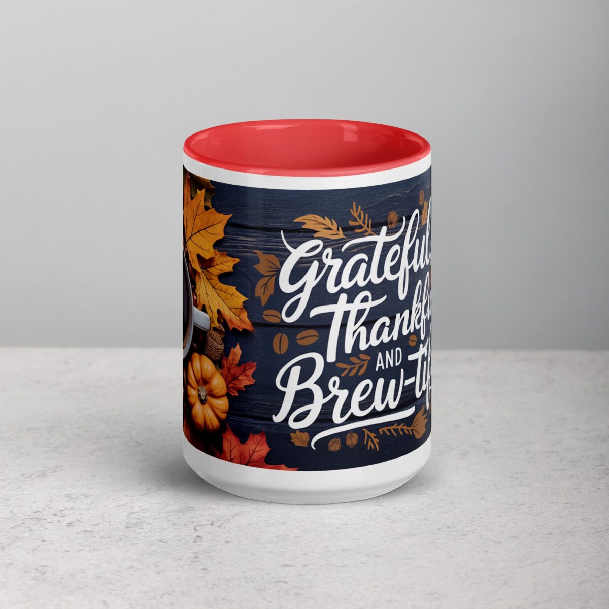 Grateful, Thankful, and Brew-tiful Coffee Mug - Image 10