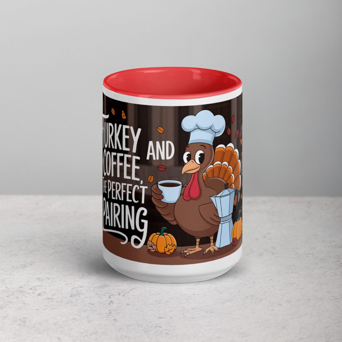 Turkey and Coffee, the Perfect Pairing Thanksgiving Mug - Image 10