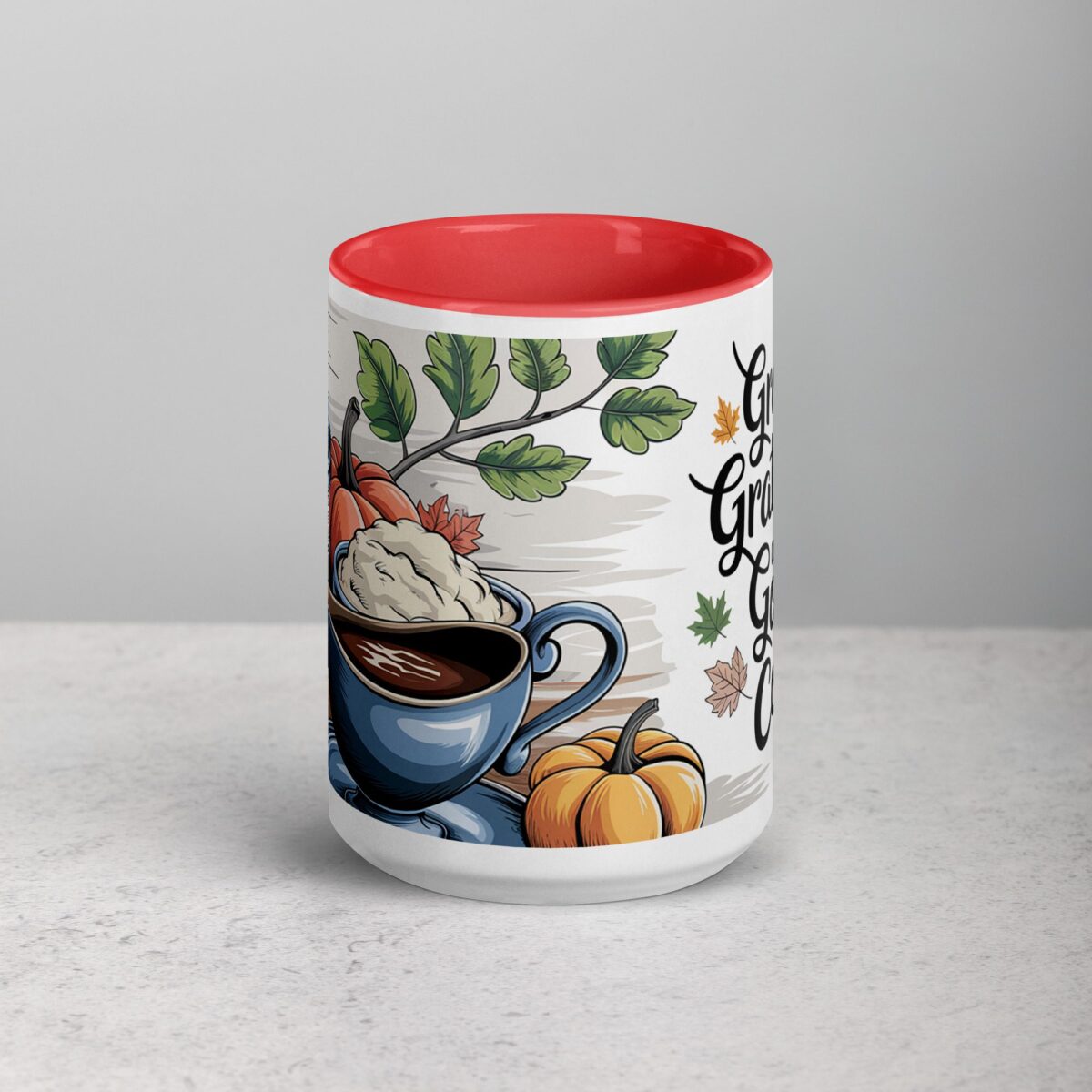 Gravy, Gratitude, and Good Coffee Thanksgiving Mug - Image 10