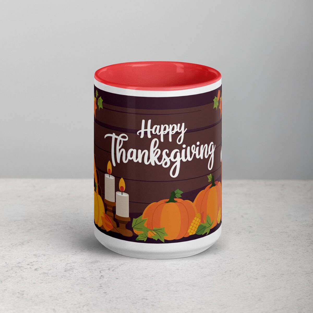 Happy Thanksgiving Elegant Coffee Mug & Tea Cup - Image 10