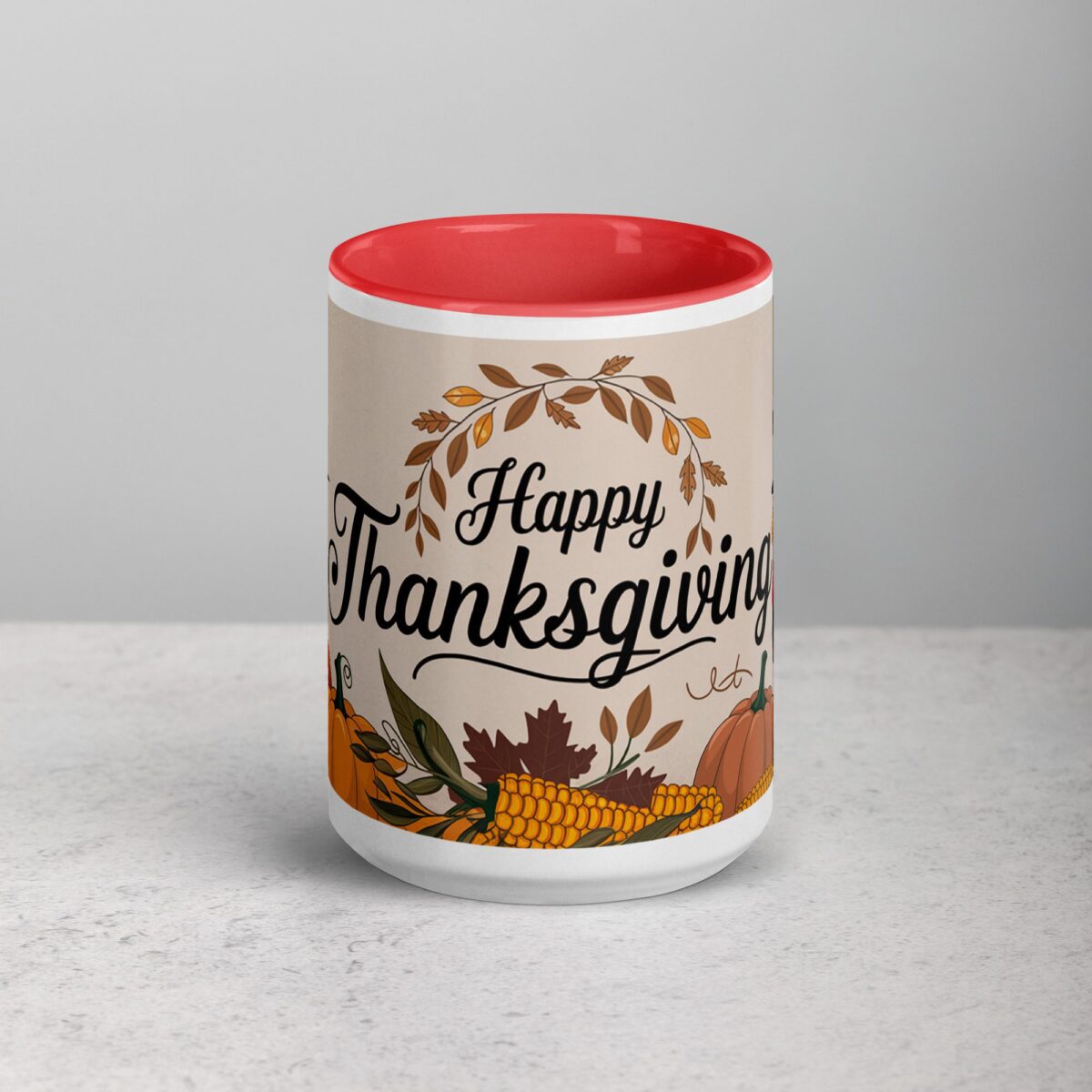 Happy Thanksgiving Sophisticated Coffee Mug & Tea Cup - Image 10