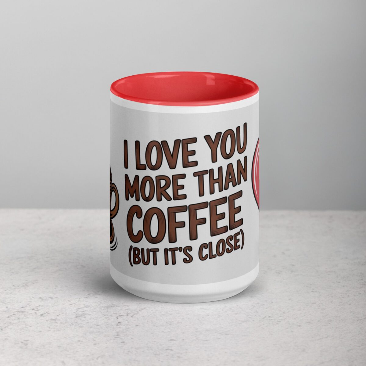 I Love You More Than Coffee (But It’s Close) Mug - Image 10