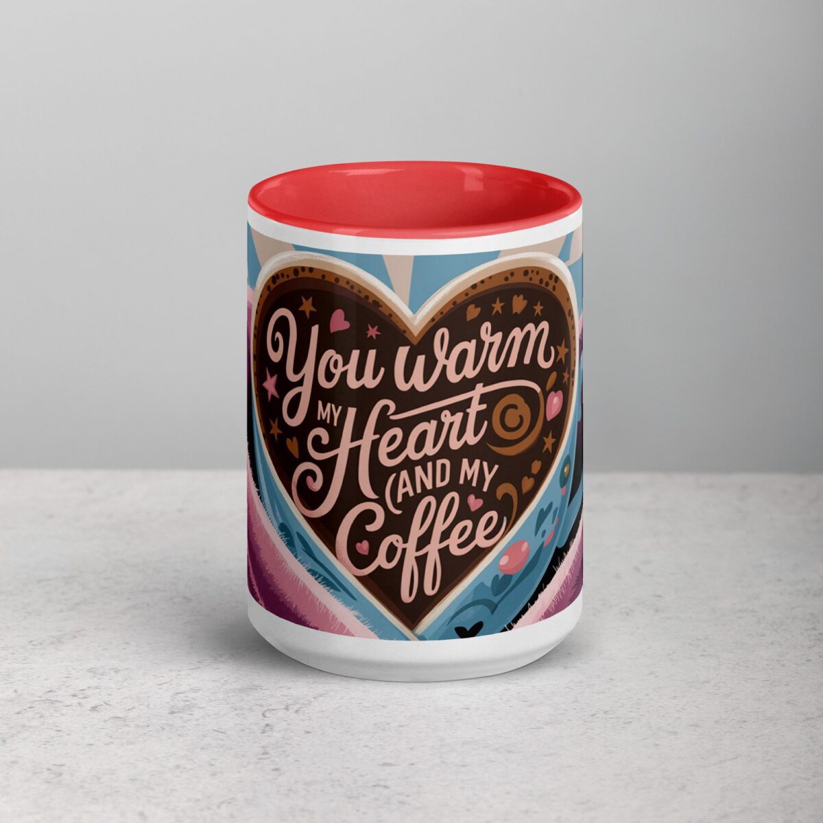 You Warm My Heart (and My Coffee) Mug - Image 10