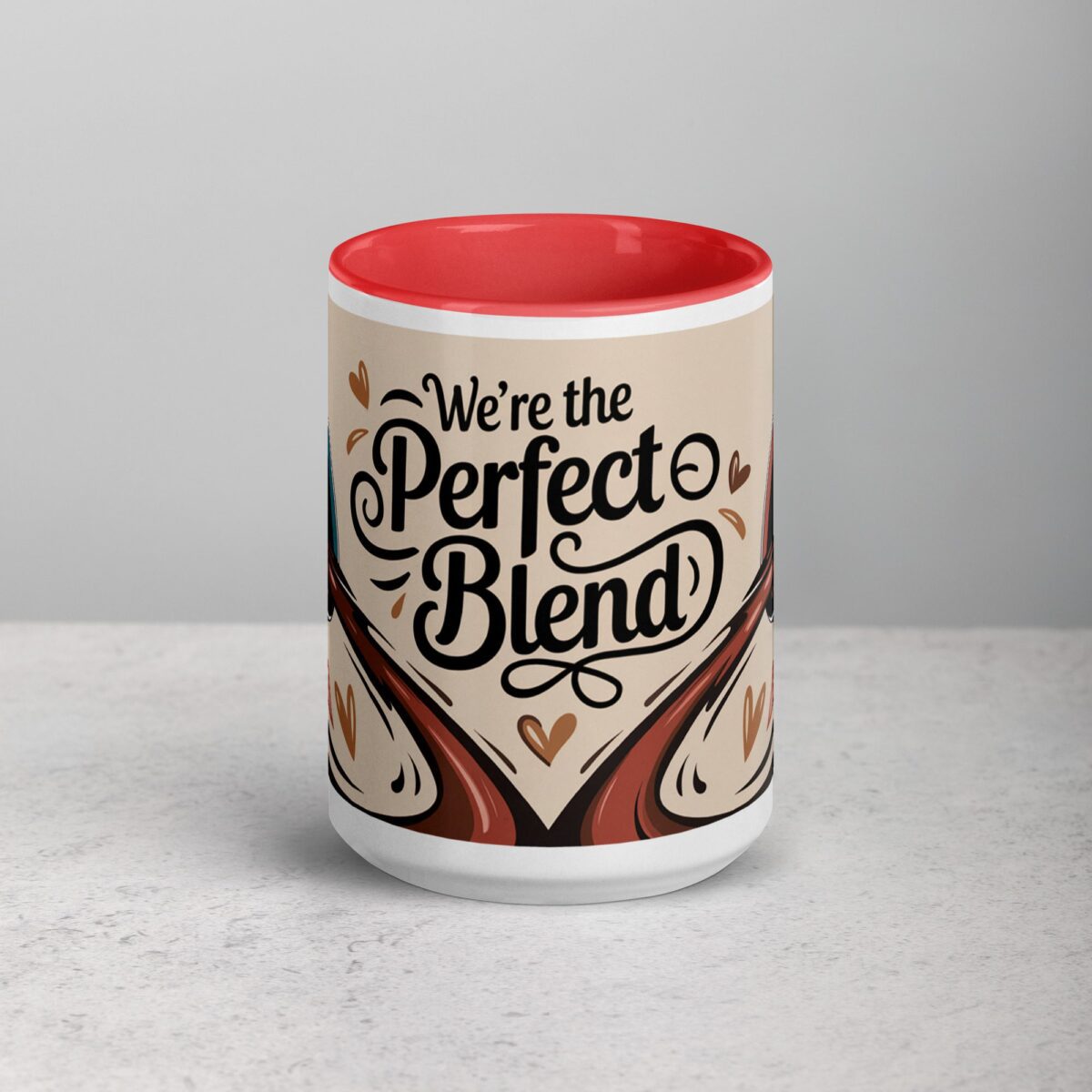 We’re the Perfect Blend Valentines Day Coffee Mug - Image 10