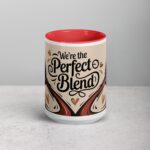 We’re the Perfect Blend Valentines Day Coffee Mug - Image 10
