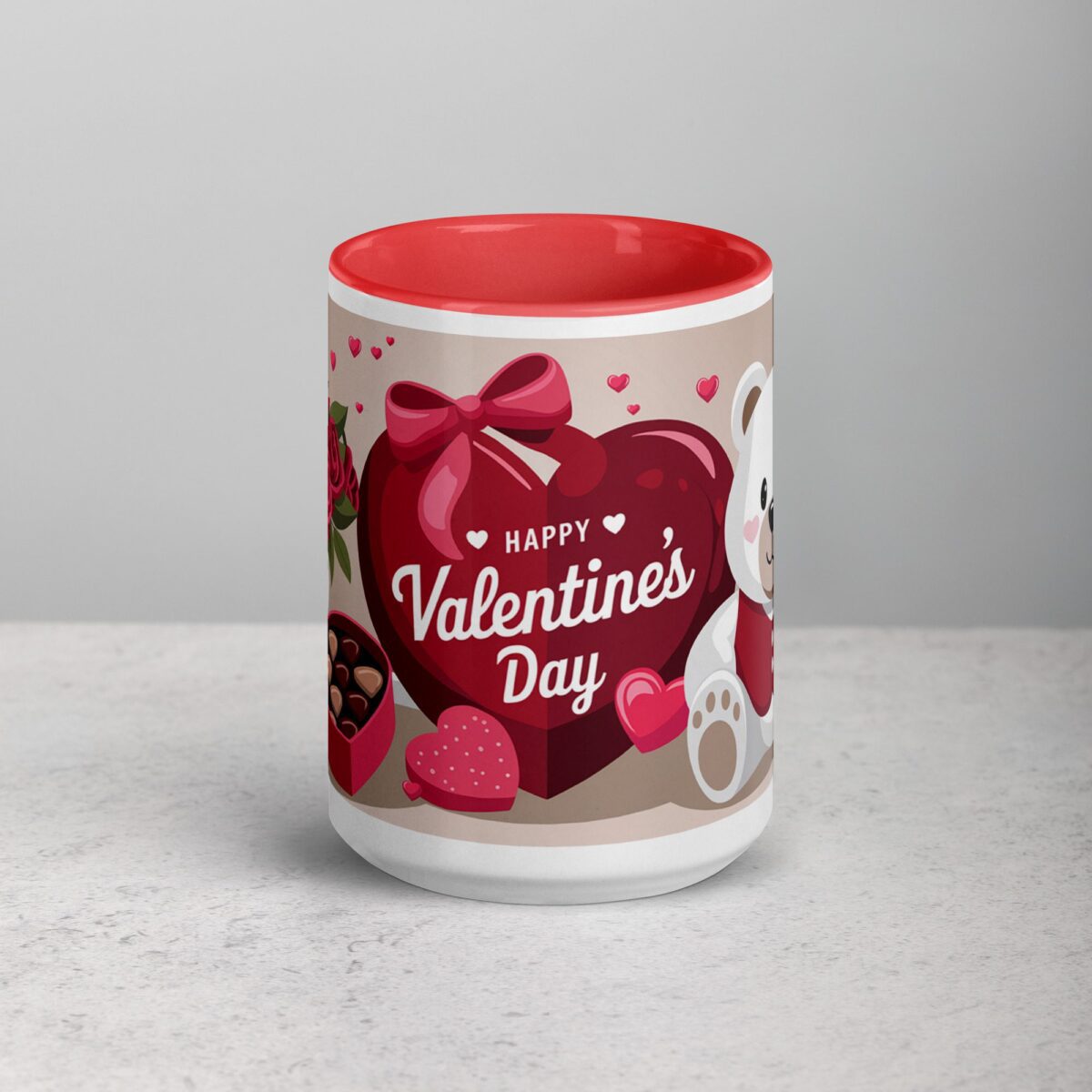Happy Valentine's Day Sophisticated Coffee Mug - Image 10