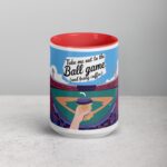 Take Me Out to the Ball Game (and Bring Coffee) Mug - Image 10