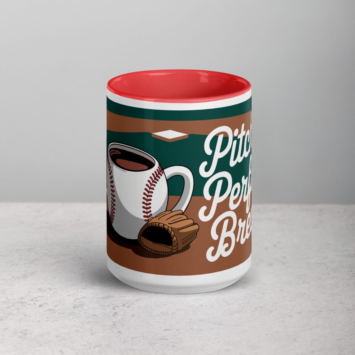 Pitch Perfect Brew Baseball Coffee Mug - Image 10