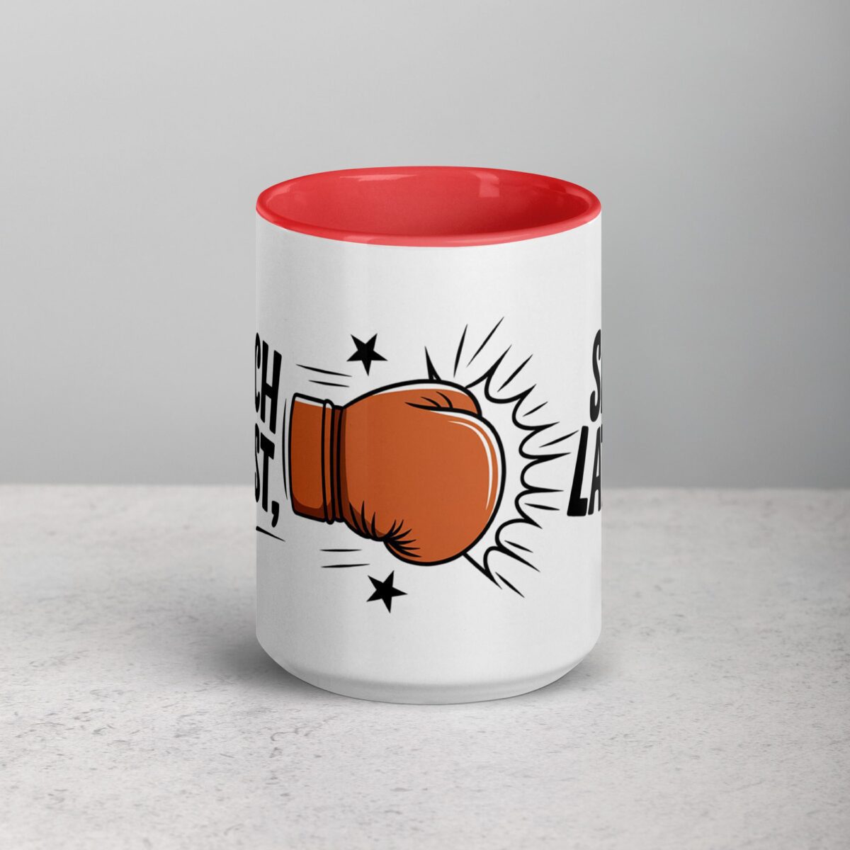 Punch First, Sip Later Boxing Coffee Mug & Tea Cup - Image 10