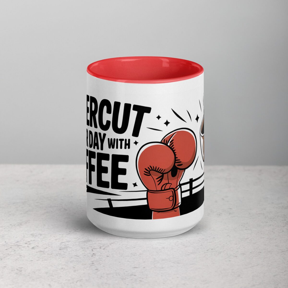 Uppercut Your Day with Coffee Boxing Mug - Image 10
