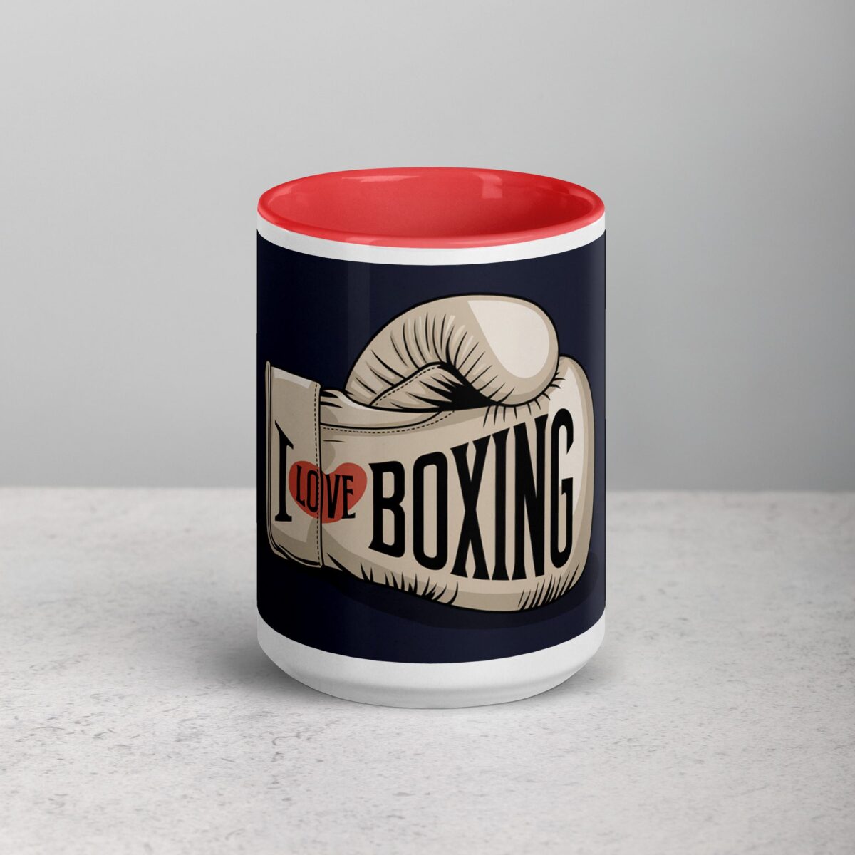 I Love Boxing Elegant Coffee Mug & Tea Cup - Image 10