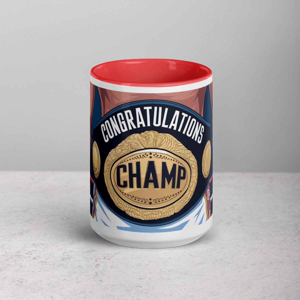 Congratulations Champ Boxing Coffee Mug & Tea Cup - Image 10