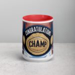 Congratulations Champ Boxing Coffee Mug & Tea Cup - Image 10