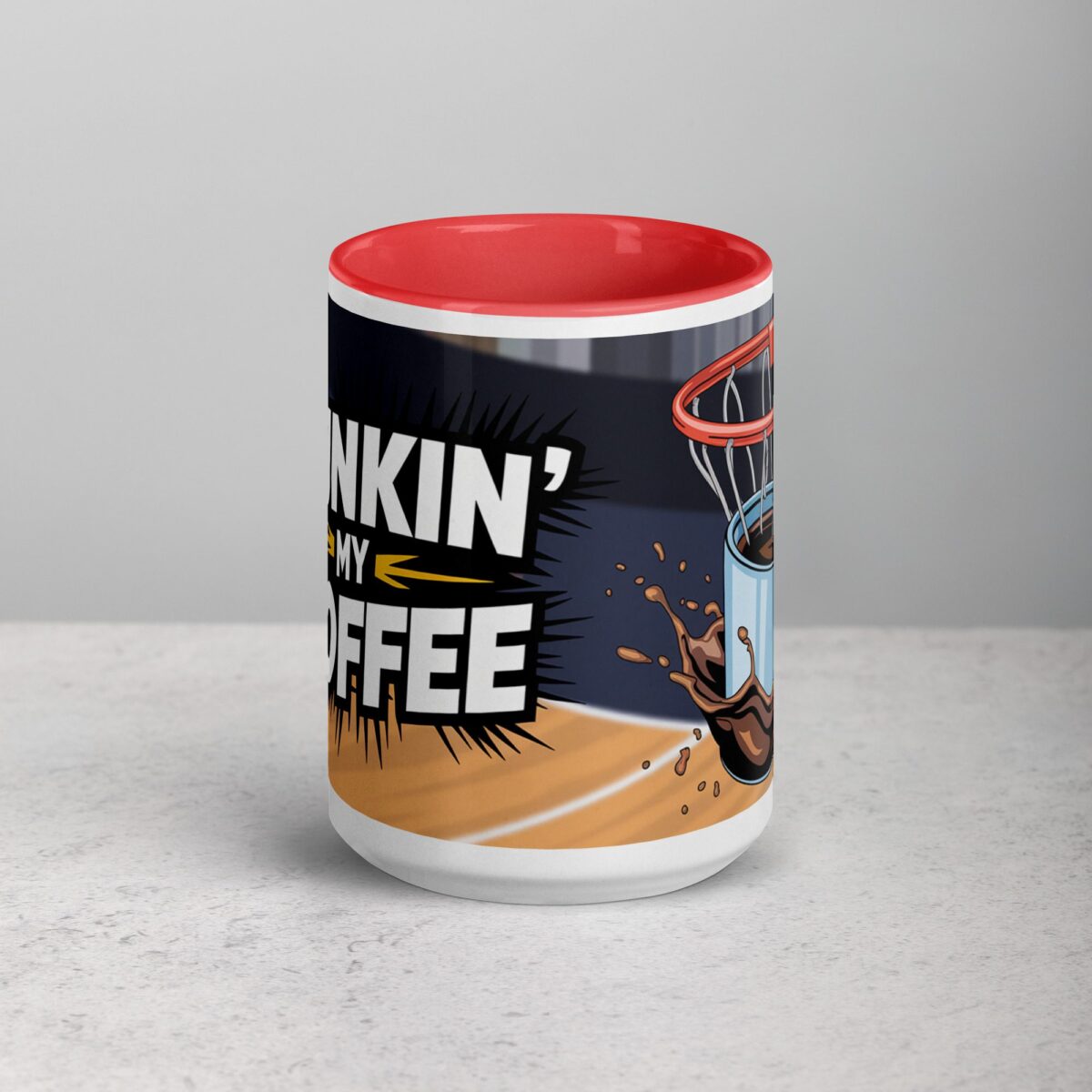 Dunkin' My Coffee Basketball Mug - Image 10