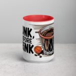 I Dunk, Therefore I Drink Basketball Coffee Mug - Image 10