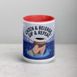 Catch & Release, Sip & Repeat Fishing Mug - Image 10