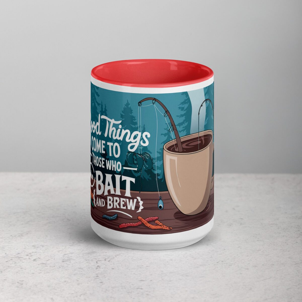 Good Things Come to Those Who Bait (and Brew) Coffee Mug - Image 10