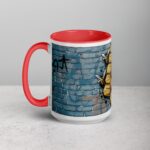 Honeycomb Bee Graffiti Coffee Mug & Tea Cup - Image 11