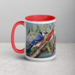 Bird on a Branch Coffee Mug & Tea Cup - Image 11