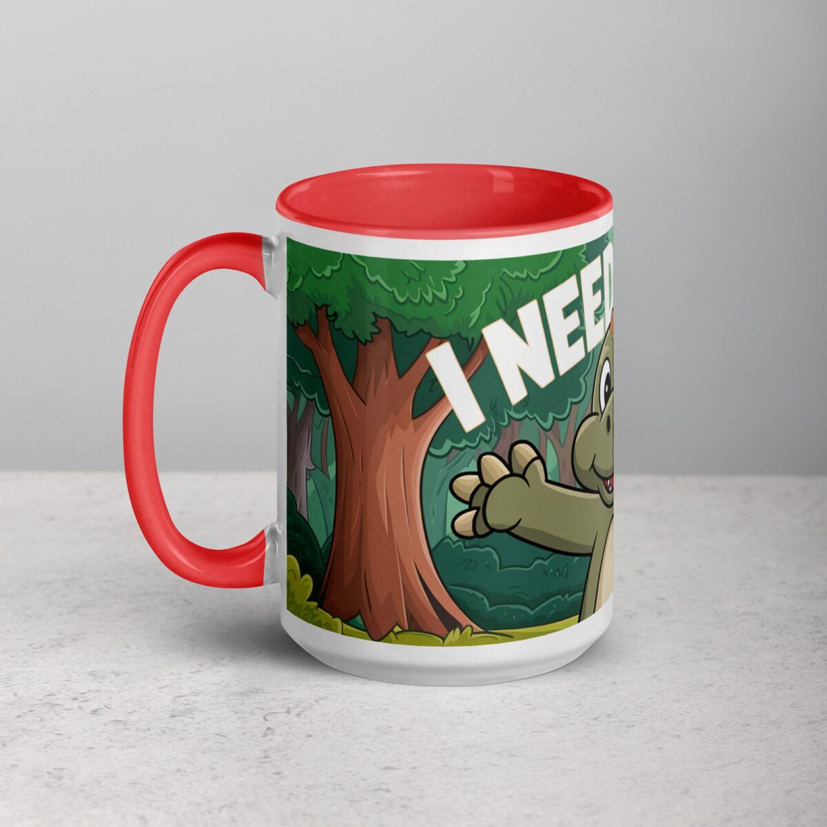 I Need a Hug Dinosaur Coffee Mug & Tea Cup - Image 11