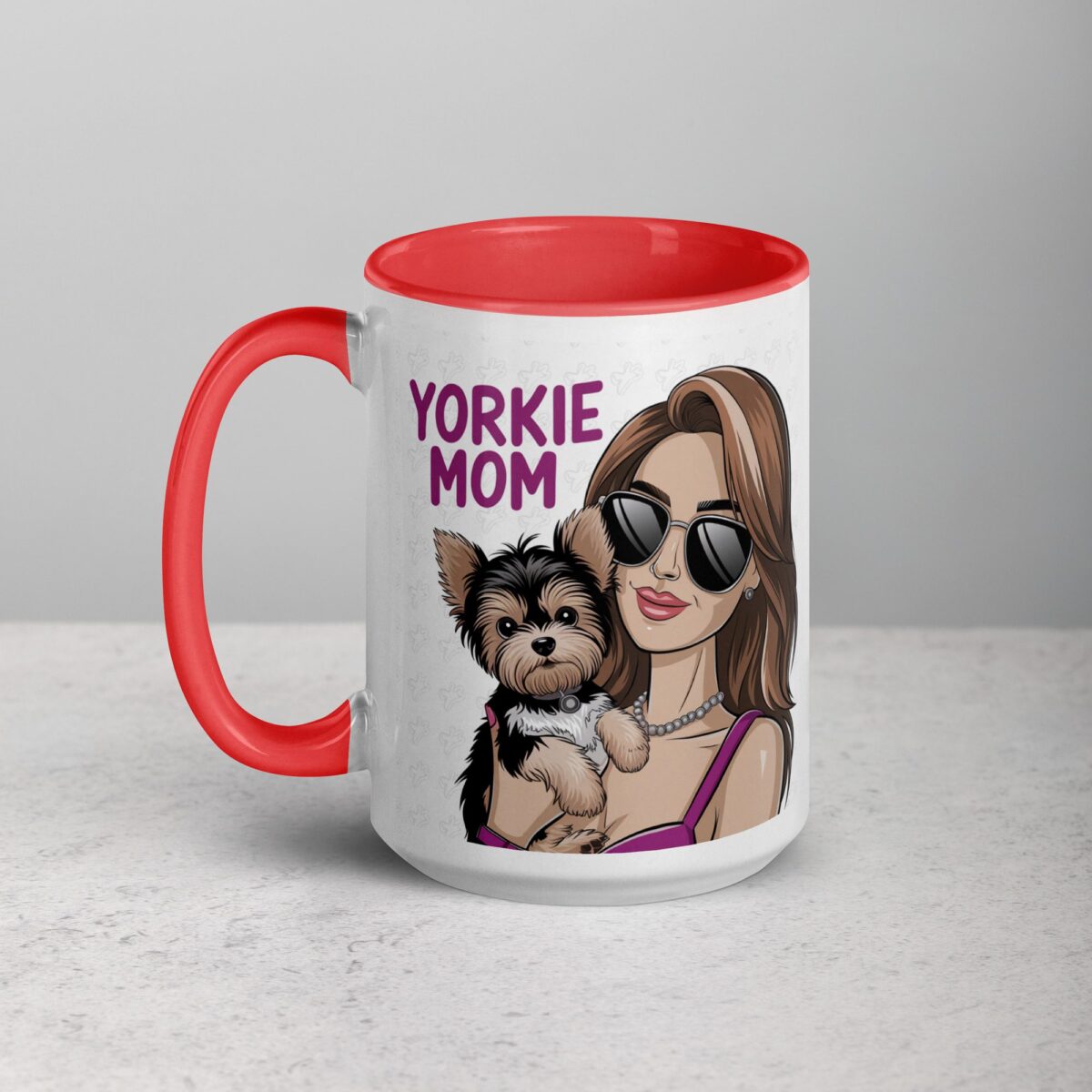 Yorkie Mom Coffee Mug & Tea Cup - Image 11