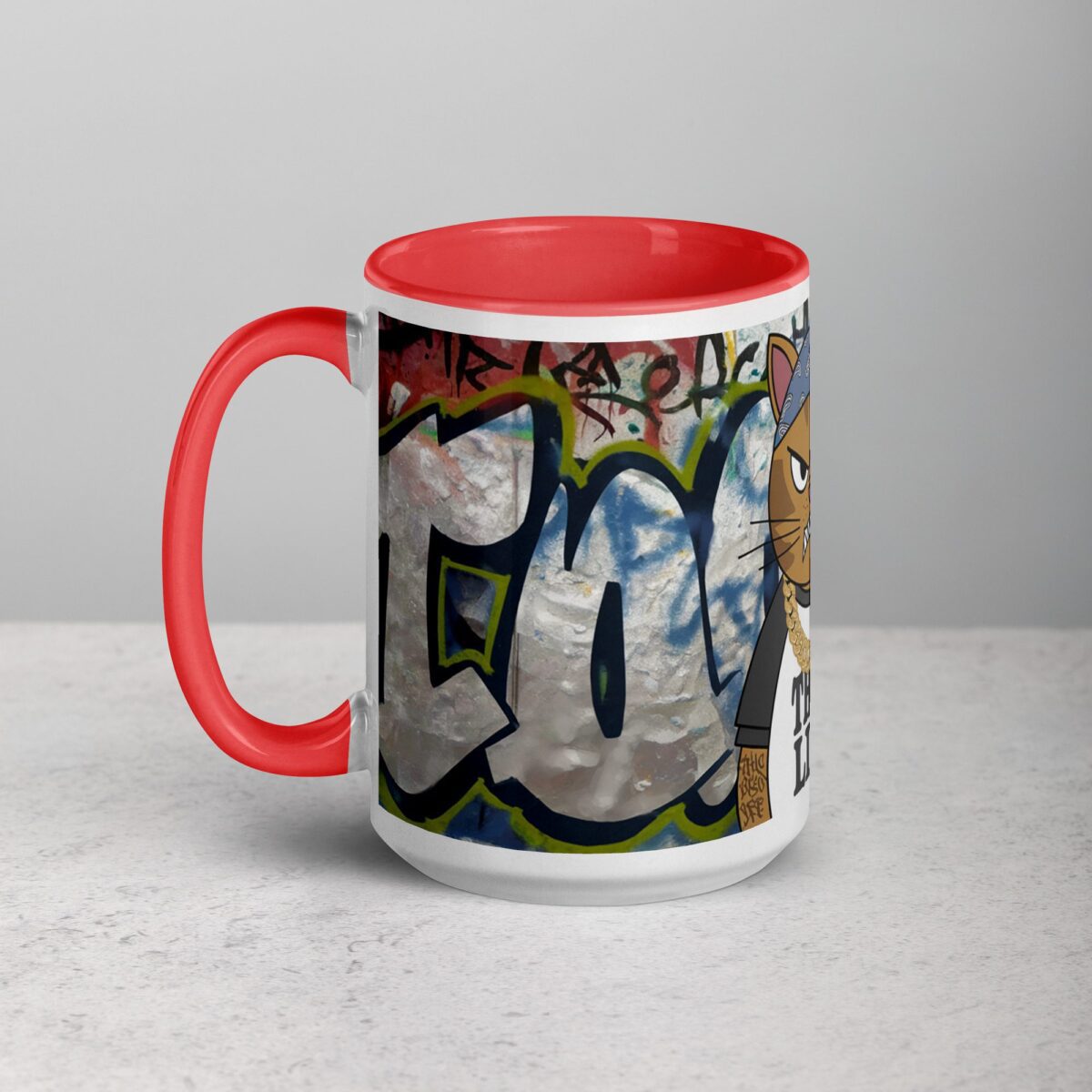Thug Life Gangster Cat Coffee Mug & Tea Cup - Image 11