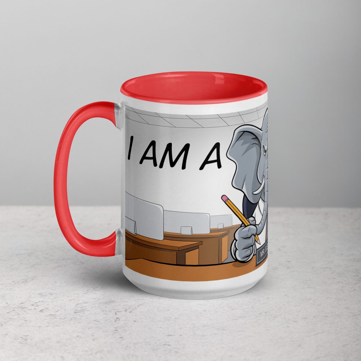 Elephant I am a Boss Coffee Mug & Tea Cup - Image 11