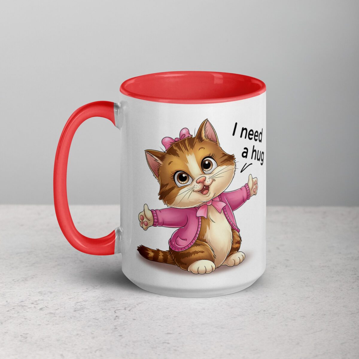 I Need a Hug Cat Coffee Mug & Tea Cup - Image 11