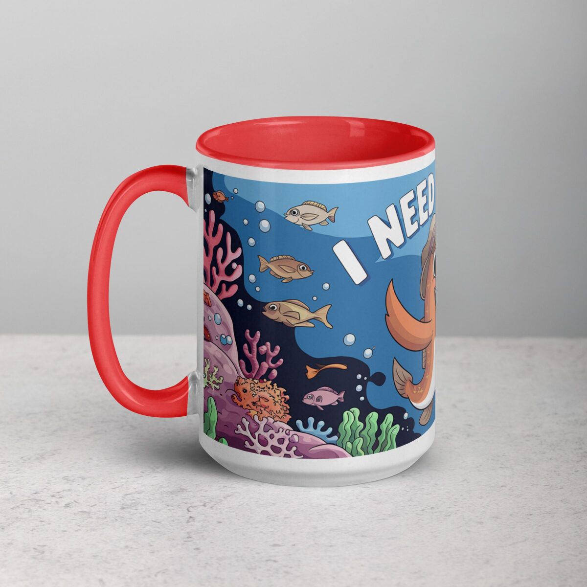 I Need a Hug Fish Coffee Mug & Tea Cup - Image 11