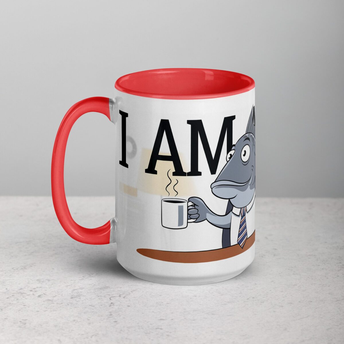 Fish I am a Boss Coffee Mug & Tea Cup - Image 11