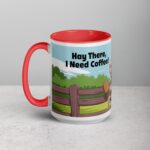 Hay There I Need a Coffee Horse Mug - Image 11