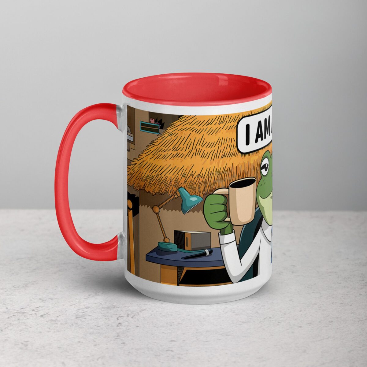 I am a Boss Frog Coffee Mug & Tea Cup - Image 11