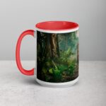 Majestic Lion Walking Through Jungle Mug - Image 11