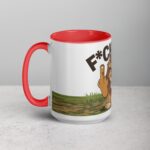 Middle Finger Lion Coffee Mug & Tea Cup - Image 11