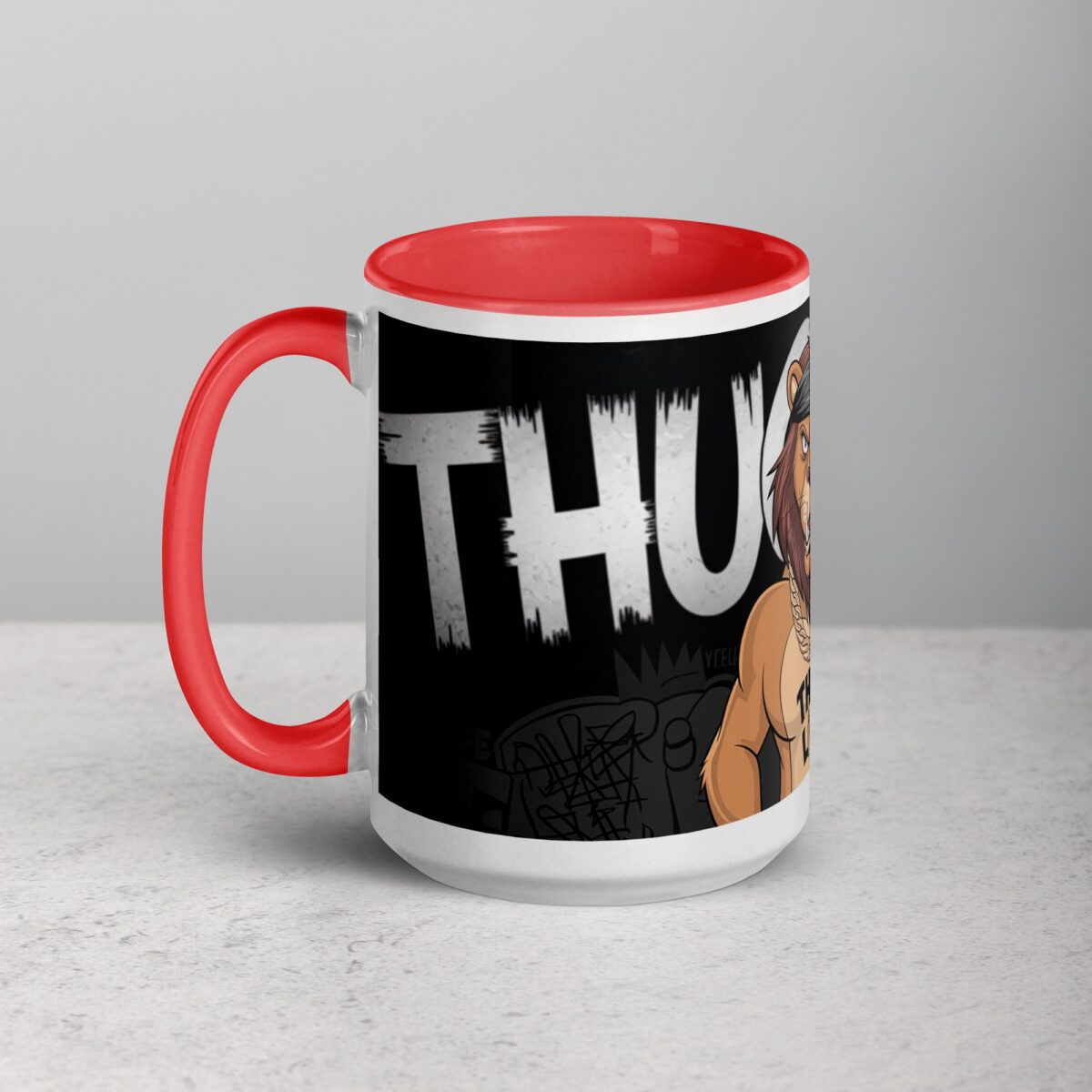 Thug Life Lion Coffee Mug & Tea Cup - Image 11