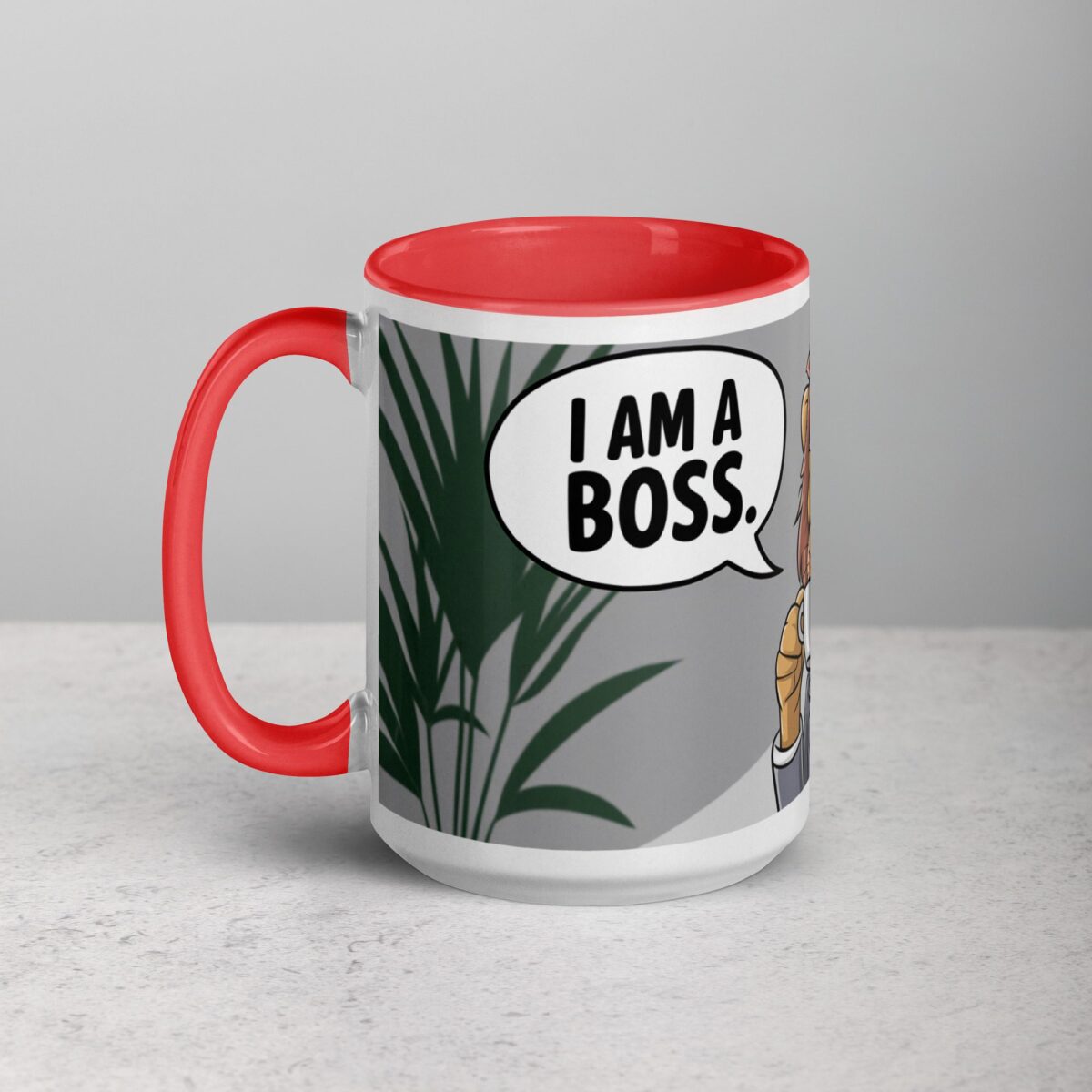 I am a Boss Lion Coffee Mug & Tea Cup - Image 11