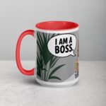 I am a Boss Lion Coffee Mug & Tea Cup - Image 11