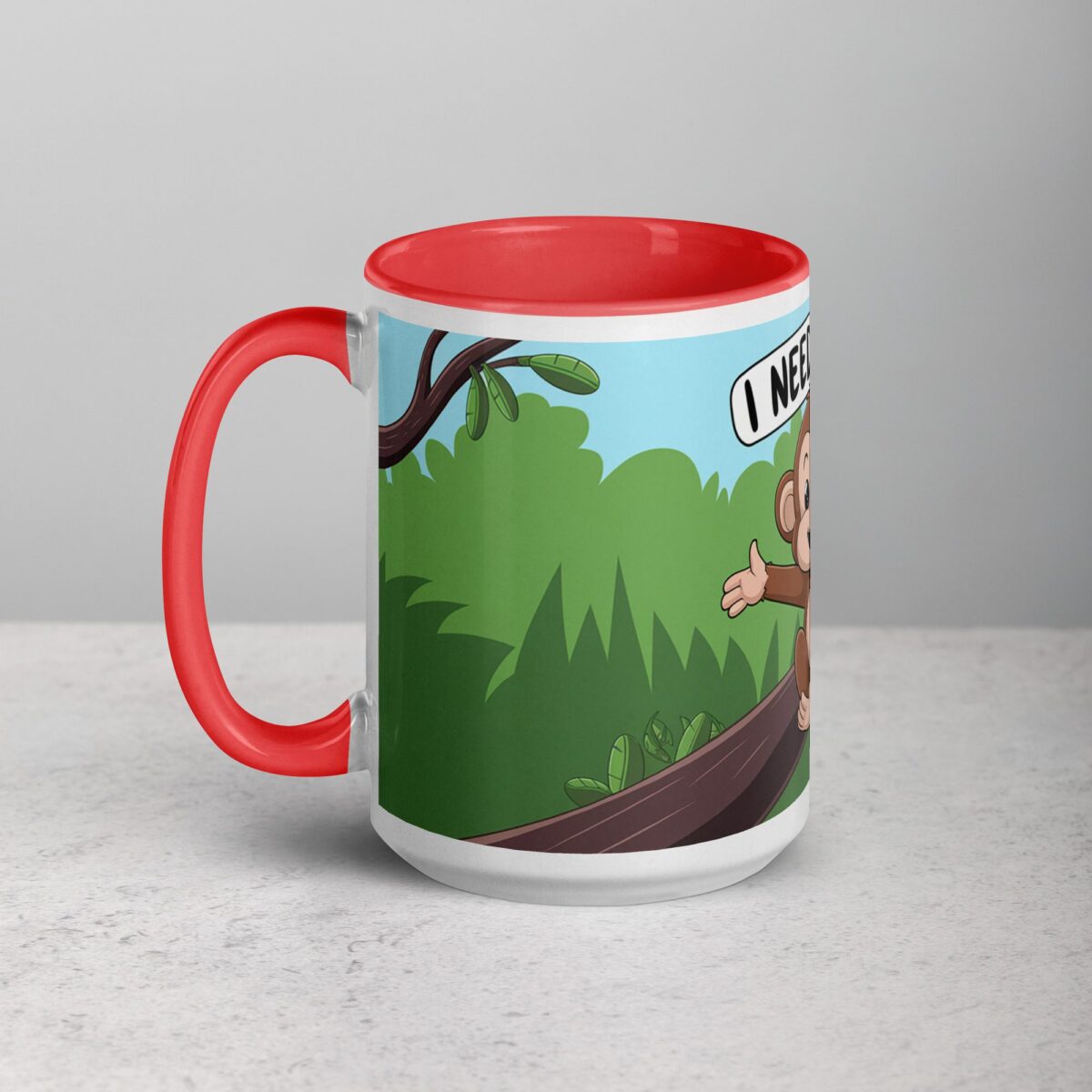 I Need a Hug Monkey Coffee Mug & Tea Cup - Image 11