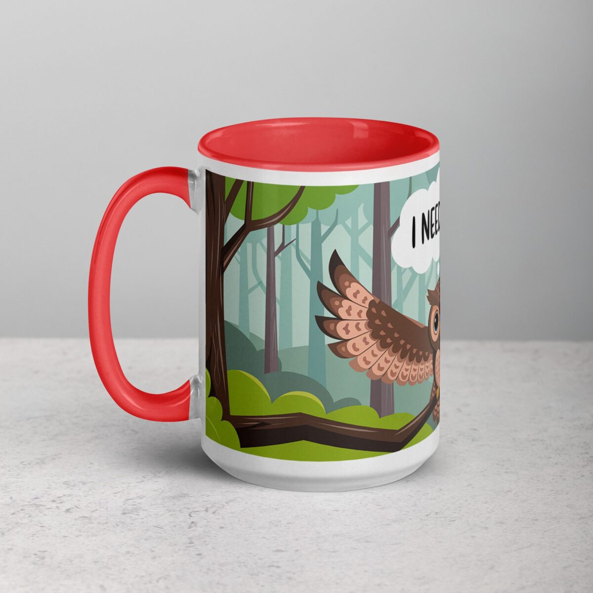 I Need a Hug Owl Coffee Mug & Tea Cup - Image 11