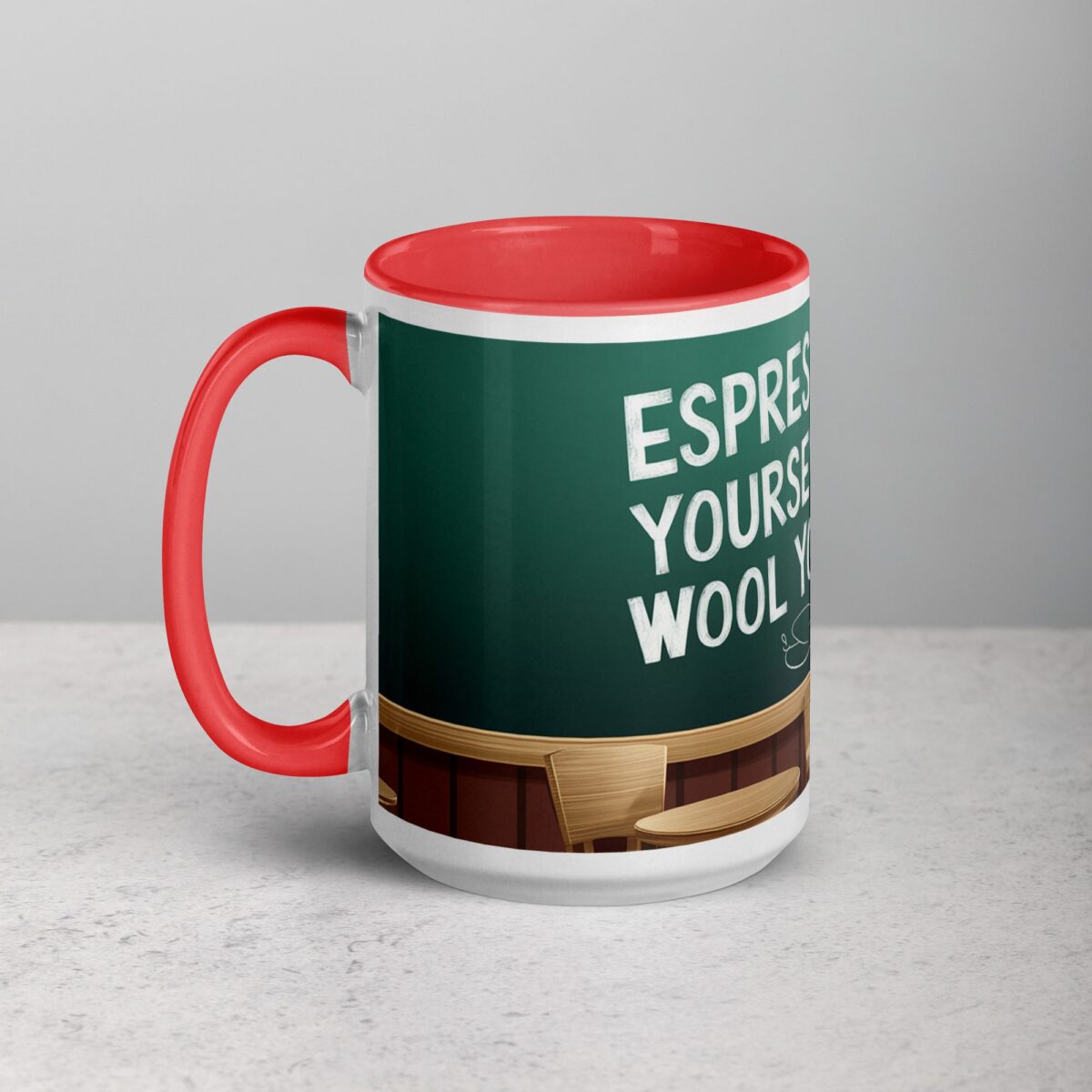 Espresso Yourself, Wool You? Sheep Coffee Mug - Image 11