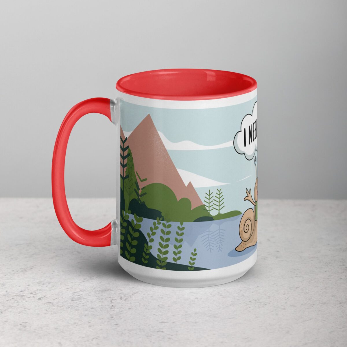I Need a Hug Snail Coffee Mug & Tea Cup - Image 11