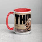 Thug Life Gangster Snail Coffee Mug & Tea Cup - Image 11