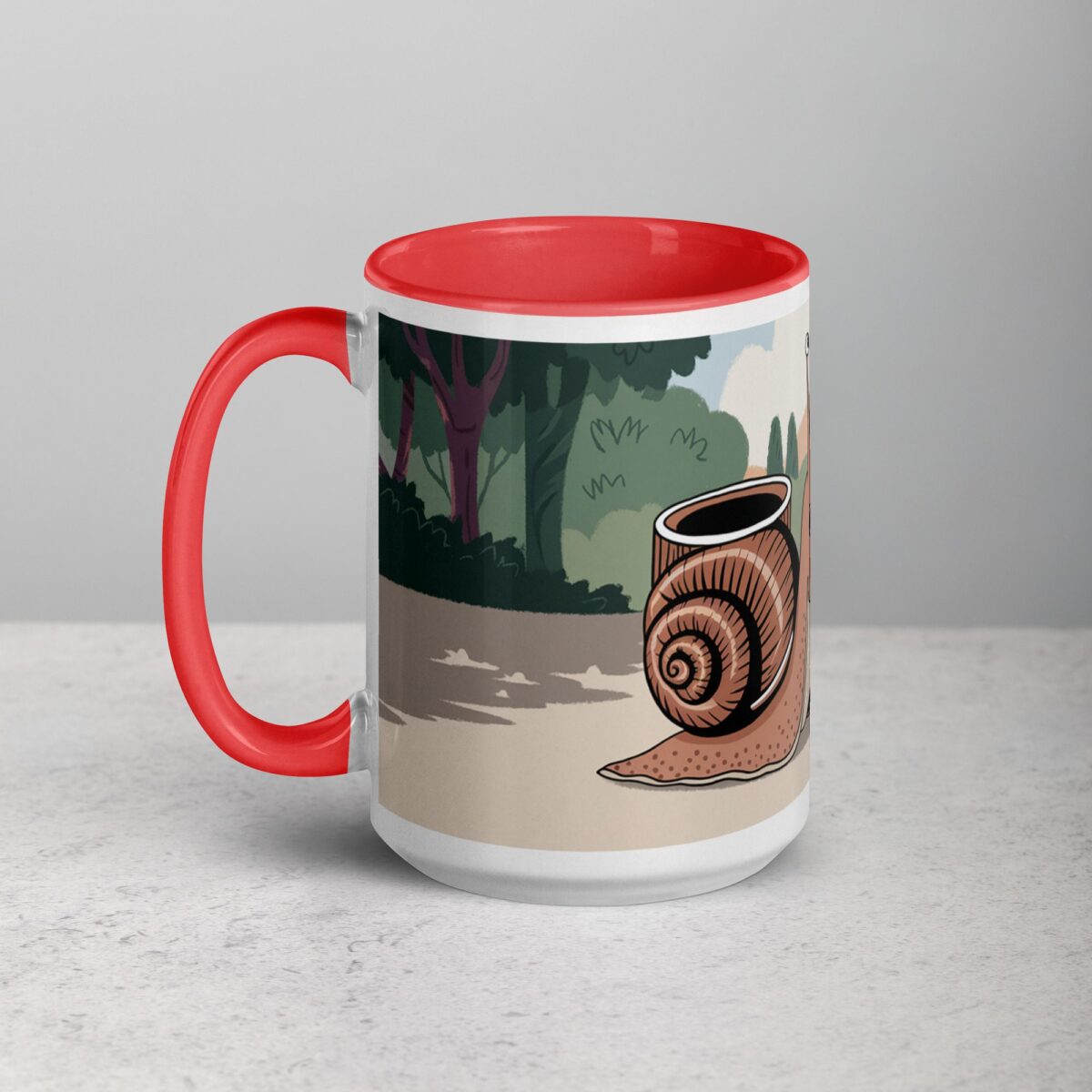 Shell Yeah, I Need Coffee! Snail Mug - Image 11