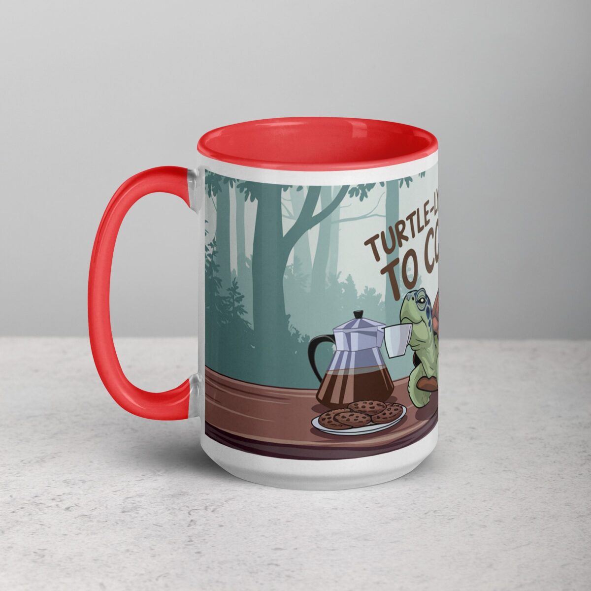 Turtle-ly Addicted to Coffee Mug - Image 11