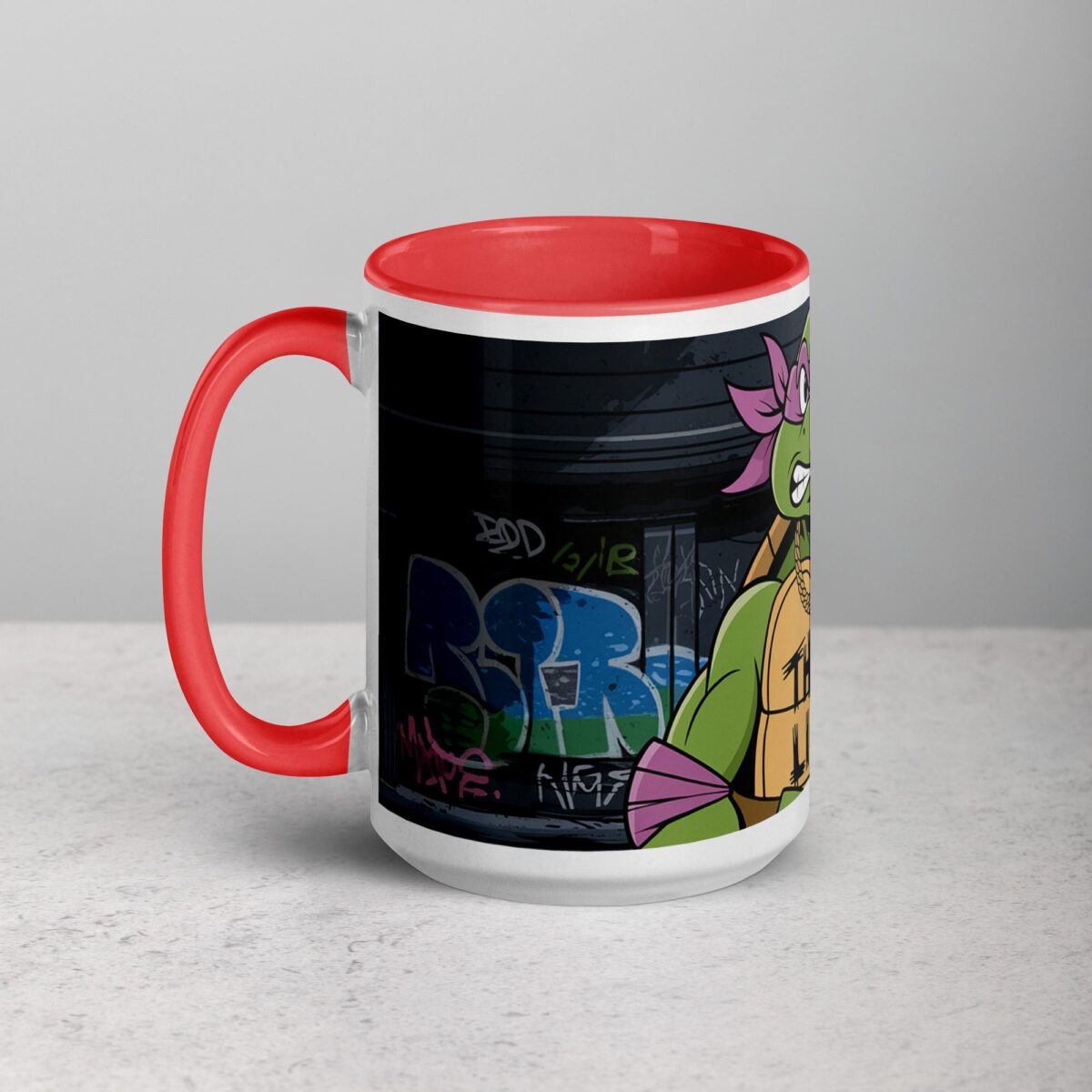 Thug Life Gangster Turtle Coffee Mug & Tea Cup - Image 11