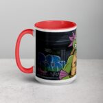 Thug Life Gangster Turtle Coffee Mug & Tea Cup - Image 11