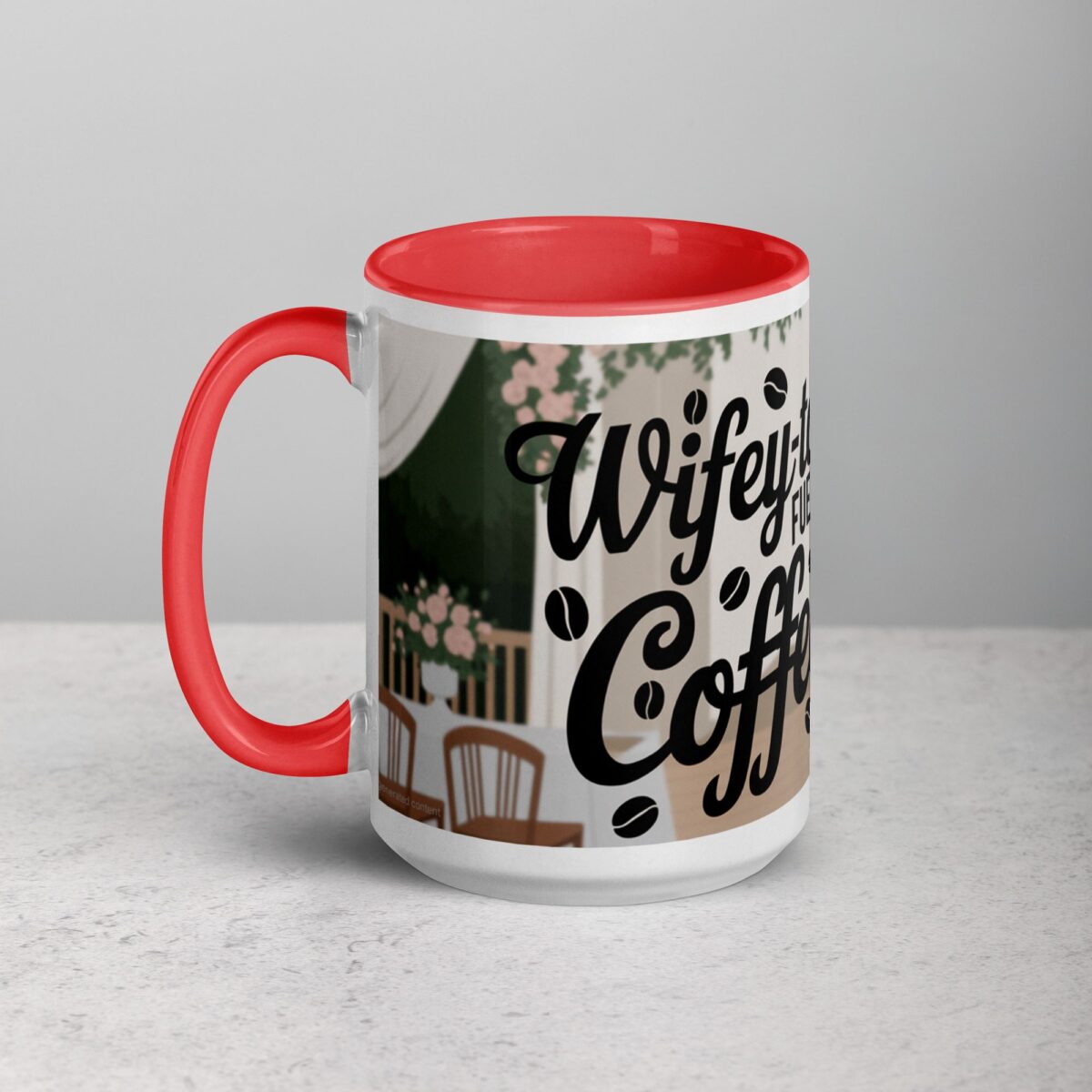 Wifey-to-Be, Fueled by Coffee Mug - Image 11