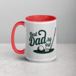 Best Dad By Par Golf Coffee Mug - Image 11