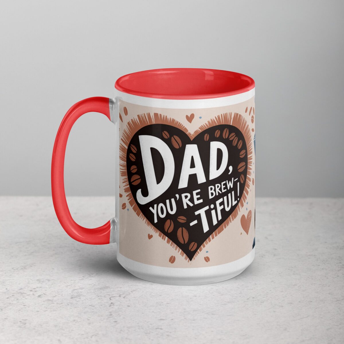 Dad, You’re Brew-tiful! Coffee Mug - Image 11