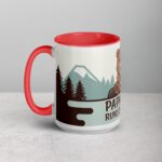 Papa Bear Runs on Coffee Fathers Day Mug - Image 11